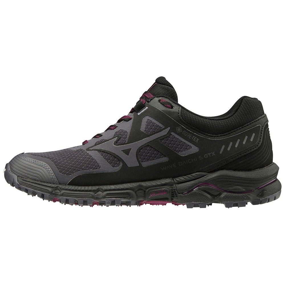 Mizuno Women's Trail Running Shoes Wave Daichi 5 GTX Black - XAPIYVO-70